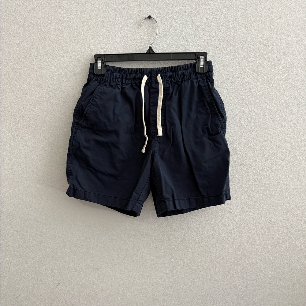 Men's Navy Blue Casual Shorts